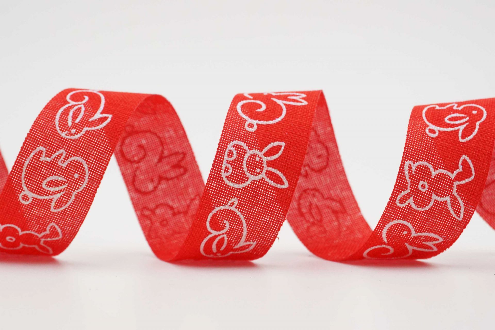 復活祭のジャンピングバニーリボン